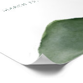 Rustikale Waldlandschaft Bergwald Engagemen Willko Poster (Ecke)