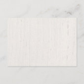 Rustikale Waldlandschaften Begleitkarte (Rückseite)