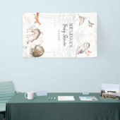 Rustikale Waldtiere Kinderdusche Banner (Messeveranstaltung)