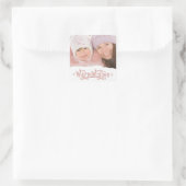 Rustikale Warme Wünsche | Aufkleber für das Foto v (Tasche)