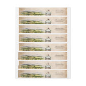 Rustikale Wasserfarbe Albergo Colmanicchio (Bogen)