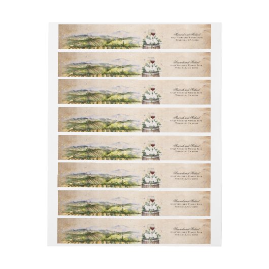 Rustikale Wasserfarbe Albergo Colmanicchio (Bogen)