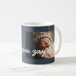 Rustikale Wasserfarbe I Liebe Zayde Tasse - Marine