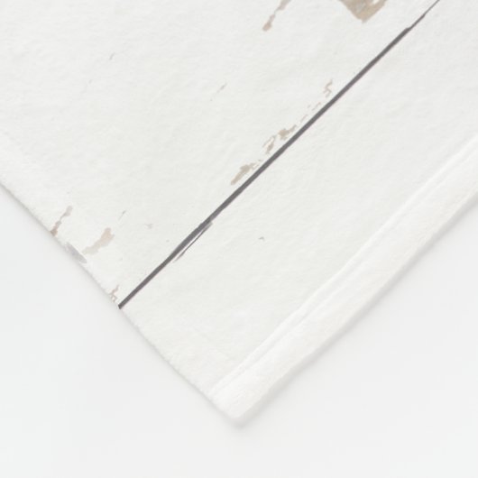 Rustikale Wasserfarbe Laurel Wreath Monogram neu v Fleecedecke (Ecke)