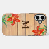 Rustikale Wasserfarbe Lugano Case-Mate iPhone Hülle (Rückseite (Horizontal))