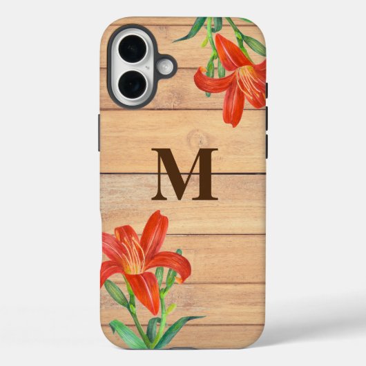 Rustikale Wasserfarbe Lugano Case-Mate iPhone Hülle (Rückseite)