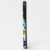 Rustikale Wasserfarbe mit Löchern und Ausschnitten Case-Mate iPhone Hülle (Hinten/Links)