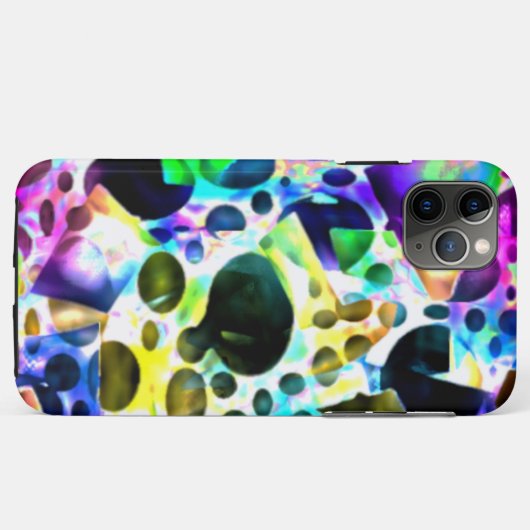 Rustikale Wasserfarbe mit Löchern und Ausschnitten Case-Mate iPhone Hülle (Rückseite (Horizontal))