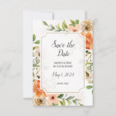 Rustikale Wasserfarbe Terracotta (Vorderseite)