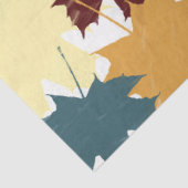 Rustikale Wasserfarben Herbst Herbst Blätter Seidenpapier (Ausschnitt)