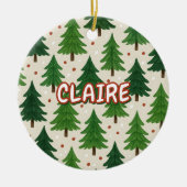 Rustikale Wasserfarben Rote Weinroute Mendrisiotto Keramik Ornament (Vorne)