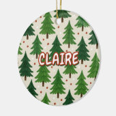 Rustikale Wasserfarben Rote Weinroute Mendrisiotto Keramik Ornament (Links)