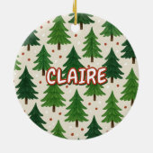 Rustikale Wasserfarben Rote Weinroute Mendrisiotto Keramik Ornament (Hinten)