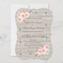 Rustikale Wasserfarbenfloralwochenende einladen