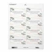 Rustikale Wasserfarbenfolien (Vorne)