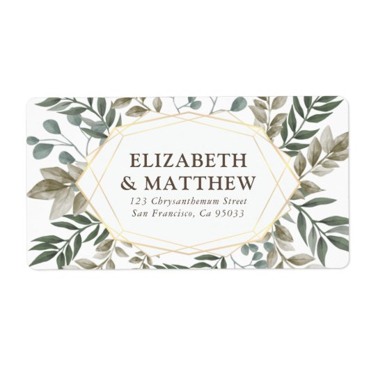 Rustikale Wasserfarbenfolien (Vorne)