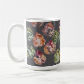 Rustikale Wasserfarbenkunst mit herbstlichen falle Kaffeetasse (Links)