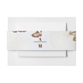 Rustikale Watercolor-Hochzeit Einladungsbanderole (Vorderseite Beispiel)