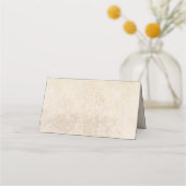 Rustikale Watercolor-Hochzeit Platzkarte (Rückseite)