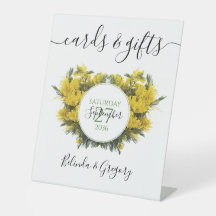 Rustikale Wattle Acacia Wedding Cards & Gifts