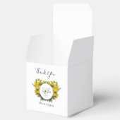 Rustikale Wattle Acacia Wedding Geschenkschachtel (Geöffnet)