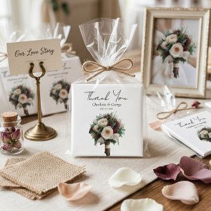 Rustikale Wedding Bouquet Blume Gastgeschenke Hoch Magnet