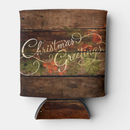 Rustikale Weihnachten Dosenkühler