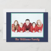 Rustikale Weihnachten Familienurlaub Foto (Rückseite)