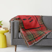Rustikale Weihnachten Tartan Weihnachten Karierte 