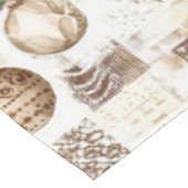 Rustikale Weihnachten Tischdecke (Schrägansicht)