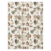 Rustikale Weihnachten Tischdecke (Vorderseite)