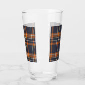 Rustikale Weihnachten/Winter kariert Glas (Links)