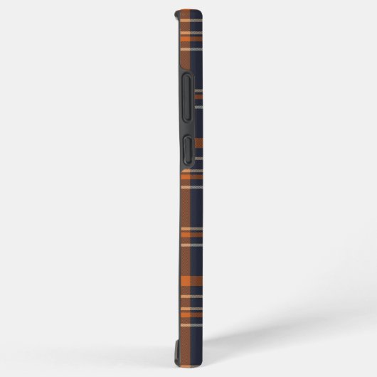 Rustikale Weihnachten/Winter kariert Samsung Galaxy Hülle (Rechte Seite)