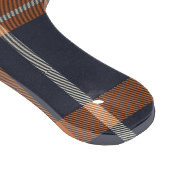 Rustikale Weihnachten/Winter kariert Schneidebrett (Ecke)