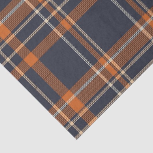 Rustikale Weihnachten/Winter kariert Seidenpapier (Ausschnitt)