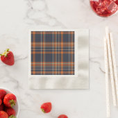 Rustikale Weihnachten/Winter kariert Serviette (Beispiel)