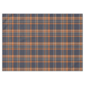 Rustikale Weihnachten/Winter kariert Tischdecke (Vorderseite (Horizontal))