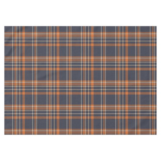 Rustikale Weihnachten/Winter kariert Tischdecke (Vorderseite (Horizontal))