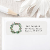 Rustikale Weihnachtsansprache Holly Berries Kiefer (Insitu)