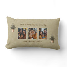 Rustikale Weihnachtsbäume Drei Foto Personalisiert