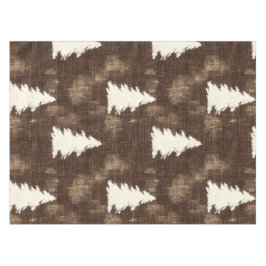 Rustikale Weihnachtsbaumen Tischdecke