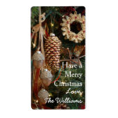 Rustikale Weihnachtsfeiertage (Vorne)