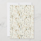 Rustikale Weihnachtskarte | FotoCollage Feiertagskarte (Rückseite)