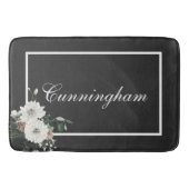 Rustikale Weihnachtskiefer Badematte (Vorderseite)