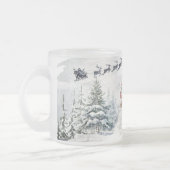 Rustikale Weihnachtslandschaft im Bergwald Mattglastasse (Links)