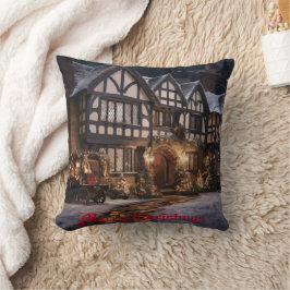 Rustikale Weihnachtsmagie Kissen