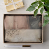 Rustikale Weihnachtsmärsche dekorieren Baum Decoup Seidenpapier (Geschenk)