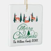 Rustikale Weihnachtsschmuck Foto (Rechts)