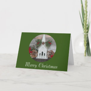 Rustikale Weihnachtszeit James 1:17 Personalisiert Feiertagskarte