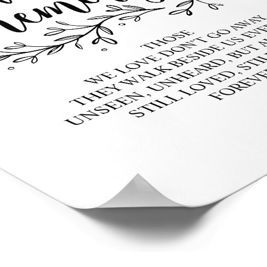 Rustikale Weine in einem Gedächtnisposter Poster (Ecke)